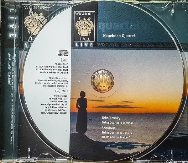 Pyotr Ilyich Tchaikovsky / Franz Schubert, Kopelman Quartet : String Quartet In E♭ Minor / String Quartet In D Minor "Death And The Maiden" (CD, Album)