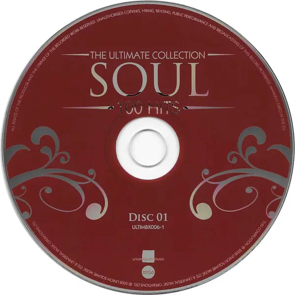 Various : The Ultimate Collection Soul 100 Hits (5xCD, Comp)