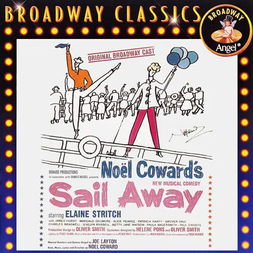 Noël Coward - Elaine Stritch : Sail Away (Original Broadway Cast) (CD, Album, RE)