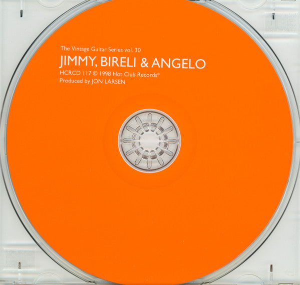 Jimmy Rosenberg : Jimmy, Bireli & Angelo (CD, Album)