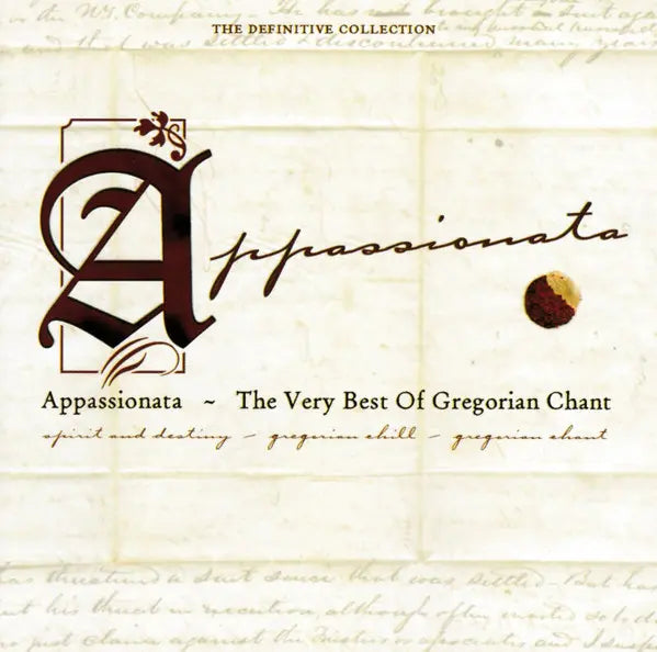 Various : Appassionata - The Very Best Of Gregorian Chant (2xCD)