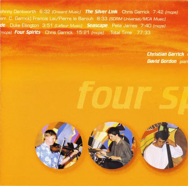 Chris Garrick : Four Spirits (CD, Album)