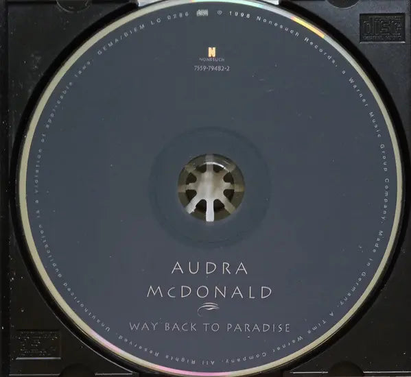 Audra McDonald : Way Back To Paradise (CD, Album)