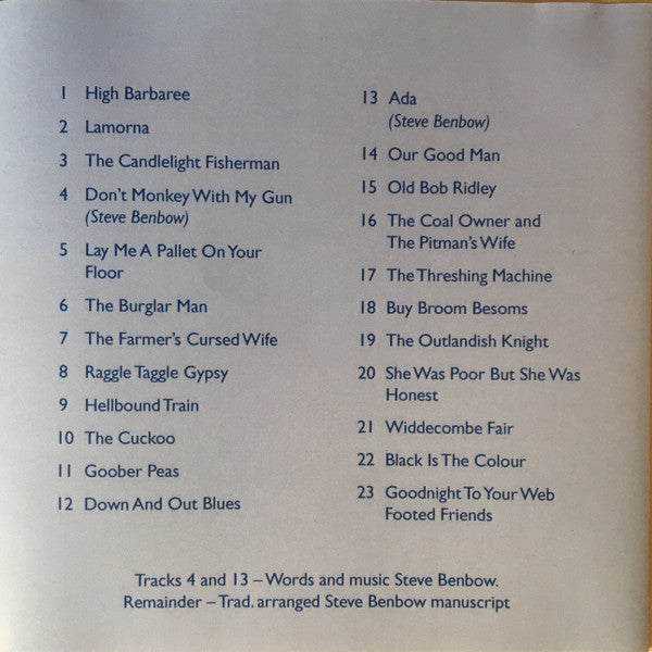 Steve Benbow : Don't Monkey With My Gun (CDr, Album)