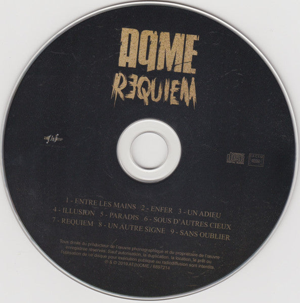 AqME : Requiem (CD, Album, Dig)