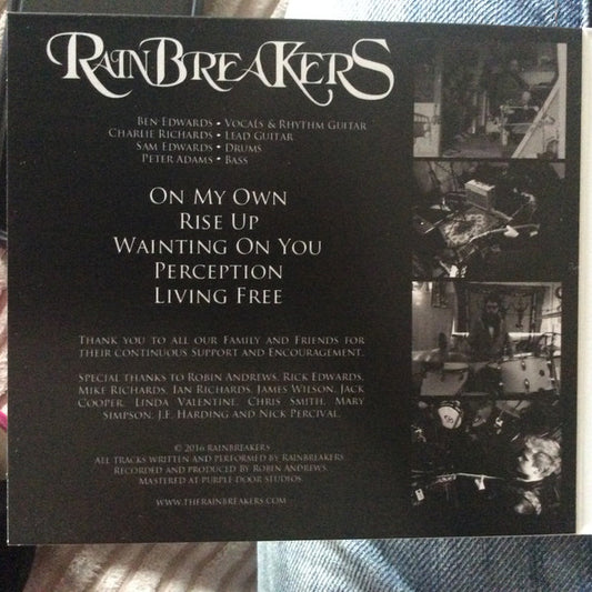 Rainbreakers : Rise Up (CDr, EP)