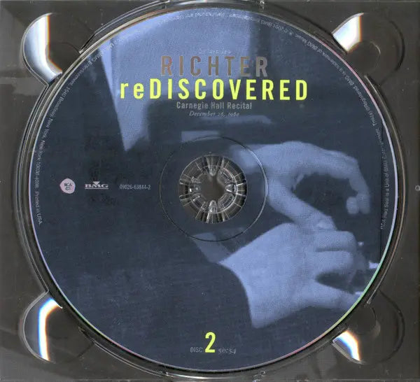 Sviatoslav Richter : Rediscovered • Carnegie Hall Recital December 26, 1960 (2xCD, Album, Ltd, RM, Dig)