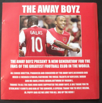 The Away Boyz : The Away Boyz Present A New Generation 2006/2007 (CD, Comp)