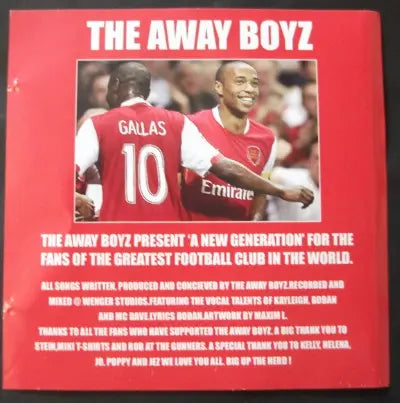 The Away Boyz : The Away Boyz Present A New Generation 2006/2007 (CD, Comp)