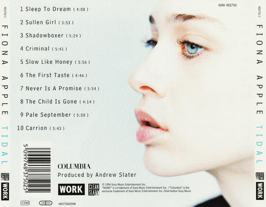 Fiona Apple : Tidal (CD, Album)