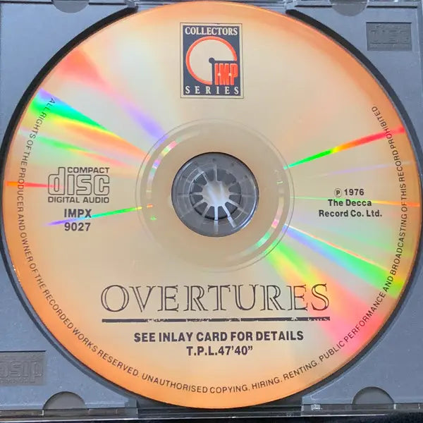 Lorin Maazel, The Cleveland Orchestra : Overtures (CD, Album, RM)