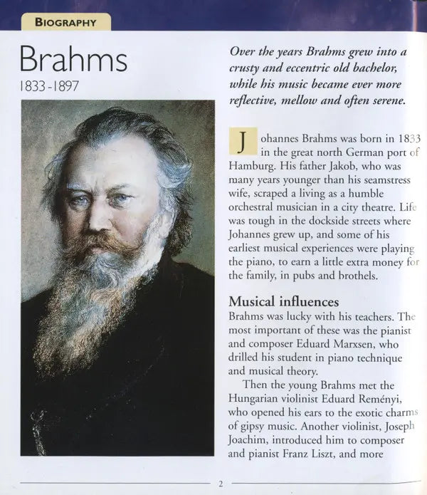 Johannes Brahms : Romantic Passions (CD, Comp, Har)