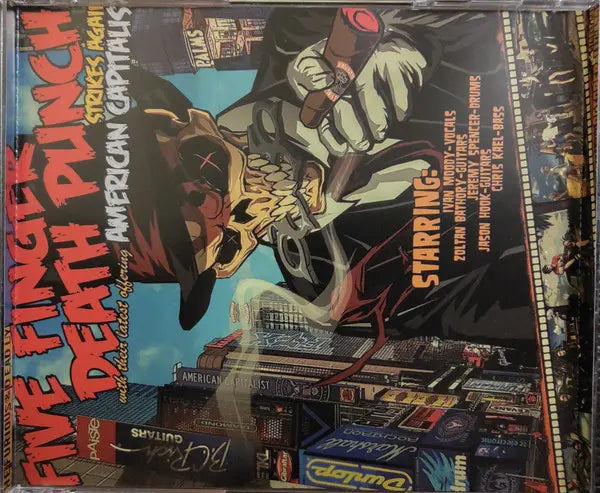 Five Finger Death Punch : American Capitalist (CD, Album, RE)