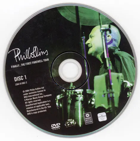 Phil Collins : Finally... The First Farewell Tour (2xDVD-V, Copy Prot., Multichannel, PAL, Sli)