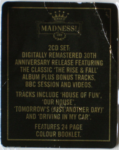 Madness : The Rise & Fall (CD, Album, Enh, RE + CD, Comp + Dlx, RM)
