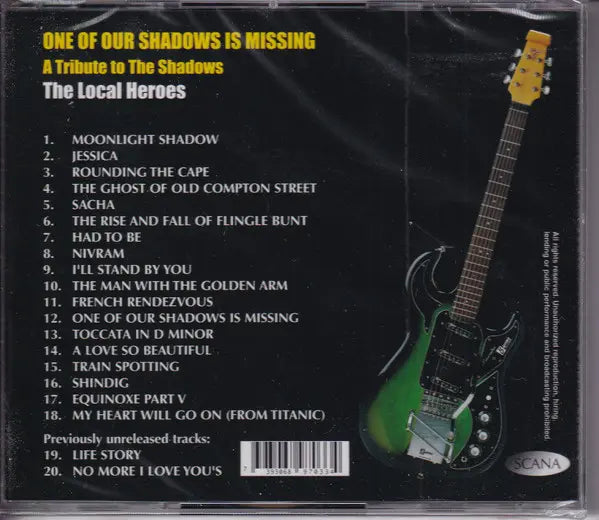 The Local Heroes (2) : One Of Our Shadows Is Missing + Bonus Tracks (CD, Album)