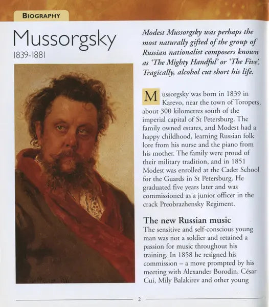 Modest Mussorgsky : Russian Extravaganza (CD, Comp, Har)