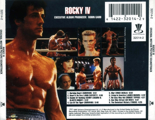 Various : Rocky IV (Original Motion Picture Soundtrack) (CD, Album, RE)