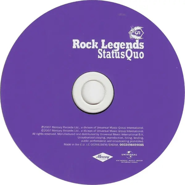 Status Quo : Rock Legends (CD, Comp)