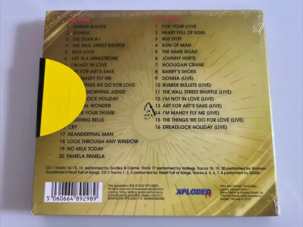 10cc : The Things We Do For Love: The Ultimate Hits And Beyond (2xCD, Comp)