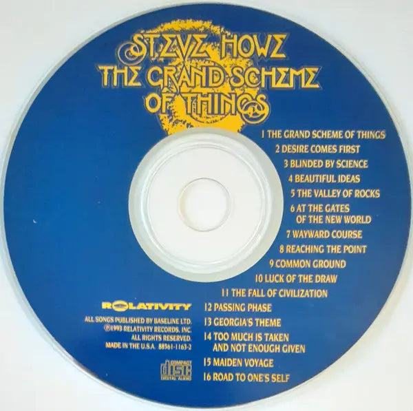 Steve Howe : The Grand Scheme Of Things (CD, Album)