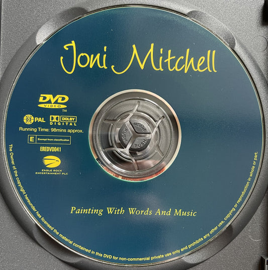 Joni Mitchell : Painting With Words And Music (DVD-V, Multichannel, PAL)