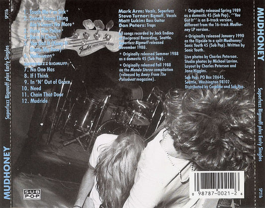 Mudhoney : Superfuzz Bigmuff Plus Early Singles (CD, Comp, RE, RM, Nim)