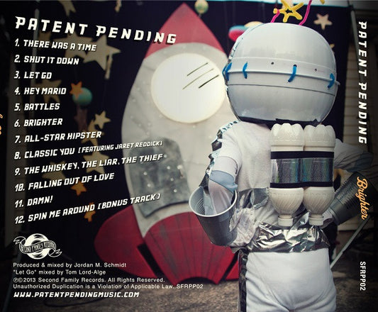 Patent Pending : Brighter (CD, Album)
