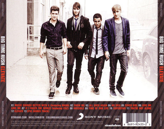 Big Time Rush : Elevate (CD, Album)