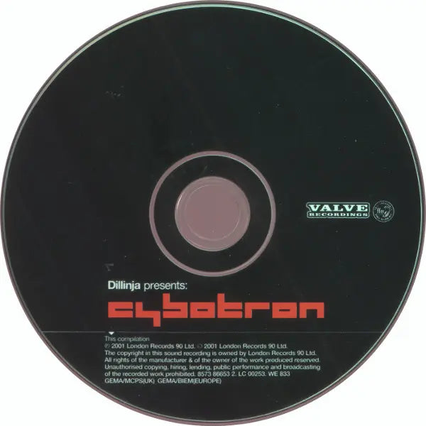 Dillinja : Cybotron (CD, Album)