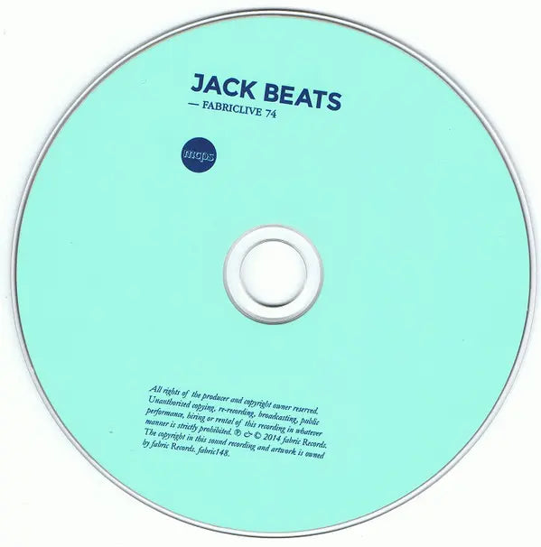 Jack Beats : Fabriclive 74 (CD, Mixed)