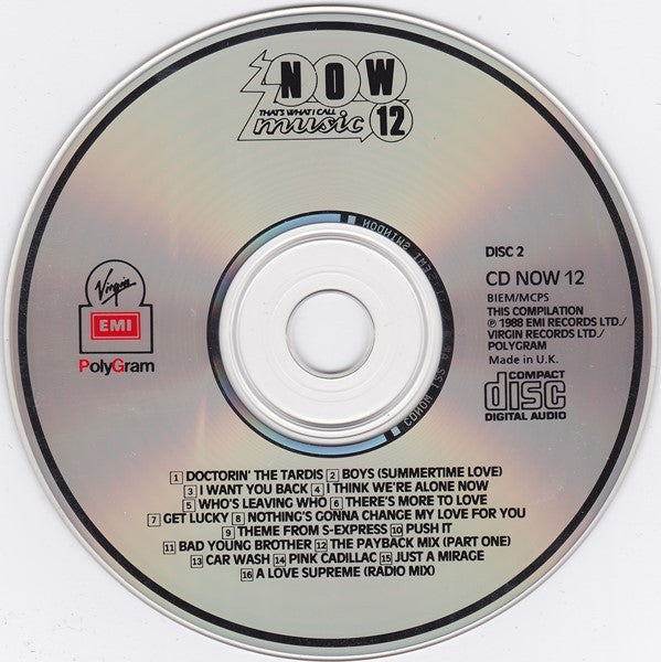 Various : Now That's What I Call Music 12 (2xCD, Comp)