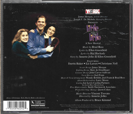 Brad Ross (2) : Little By Little (CD, Album)