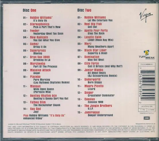 Various : FIFA 2000 - The Album (2xCD, Comp, Enh)