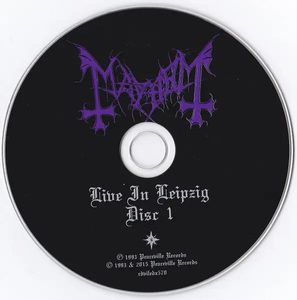 Mayhem : Live In Leipzig (2xCD, Album, RM, Dig)