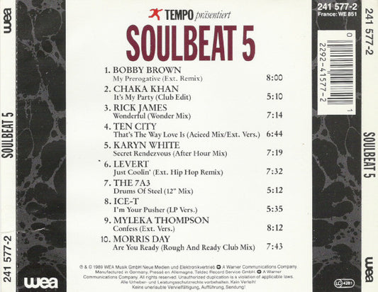 Various : Soulbeat 5 (CD, Comp)