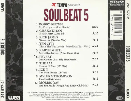 Various : Soulbeat 5 (CD, Comp)