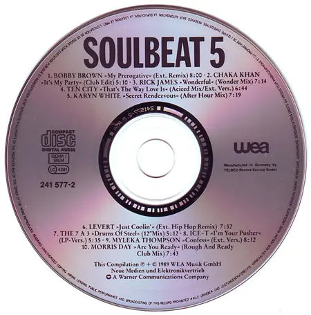 Various : Soulbeat 5 (CD, Comp)