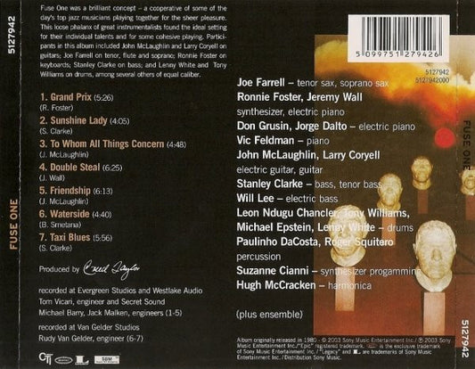 Fuse One : Fuse One (CD, Album)