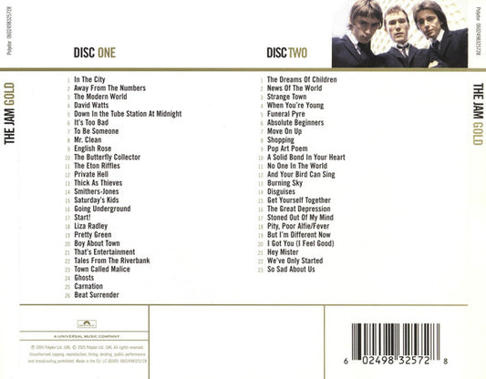 The Jam : Gold (2xCD, Comp, RM)