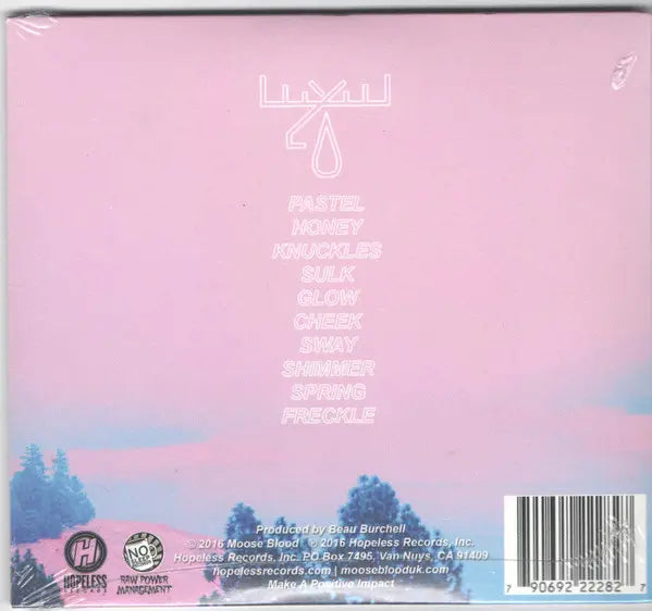 Moose Blood : Blush (CD, Album)
