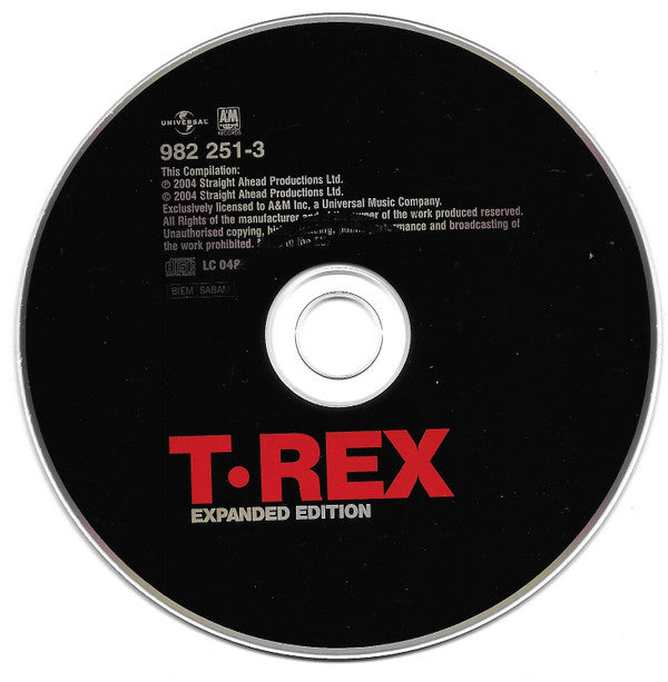 T. Rex : T. Rex (Expanded Edition) (CD, Album, RE, RM)
