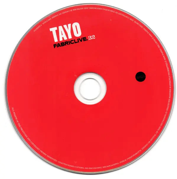 Tayo : FabricLive. 32 (CD, Mixed)