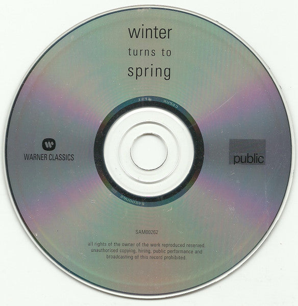 Various : Winter Turns To Spring (A Seasonal Collaboration Between Unknown Public And Warner Classics) (CD, Comp)