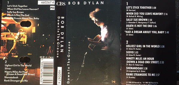 Bob Dylan : Down In The Groove (Cass, Album, Dol)