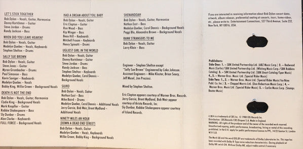 Bob Dylan : Down In The Groove (Cass, Album, Dol)