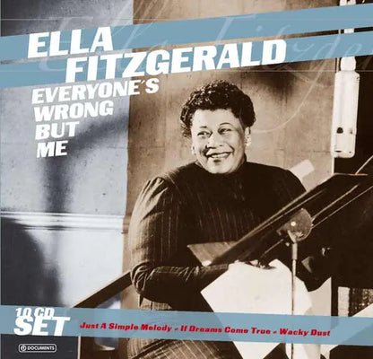 Ella Fitzgerald : Everyone's Wrong But Me (10xCD, Comp + Box)
