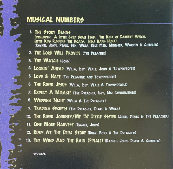 Claibe Richardson, Stephen Cole (6) : The Night Of The Hunter - A New Musical  (CD, Album)