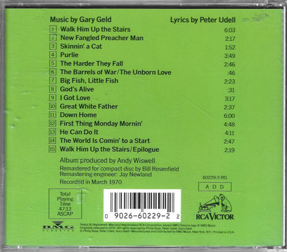 Gary Geld : "Purlie" - The Original Broadway Cast Recording (CD, Album, RE)