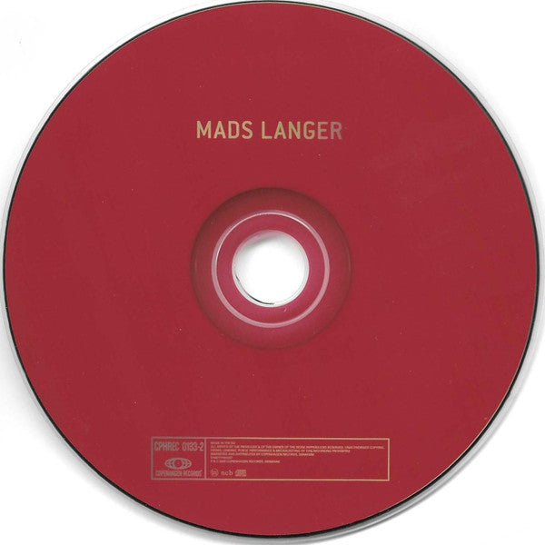 Mads Langer : Mads Langer (CD, Album)